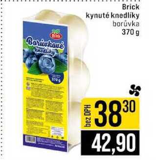 Brick kynuté knedlíky borůvka 370 g
