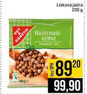 Lísková jádra 200 g 