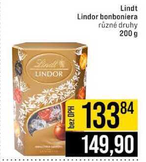 Lindt Lindor bonboniera různé druhy 200 g