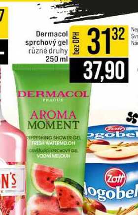 Dermacol sprchový gel různé druhy 250 ml 