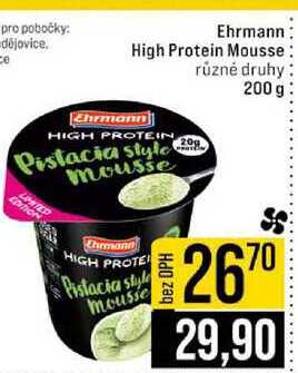 Ehrmann High Protein Mousse různé druhy 200g