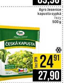 Agro Jesenice kapusta sypká řezy 500 g 