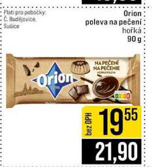 Orion poleva na pečení hořká 90 g