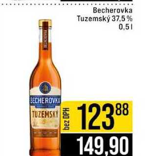 Becherovka Tuzemský 37,5% 0,5l