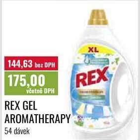 REX GEL AROMATHERAPY 54 dávek 