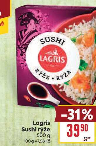 Lagris Sushi rýže 500 g