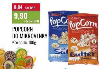 POPCORN DO MIKROVLNKY 100g