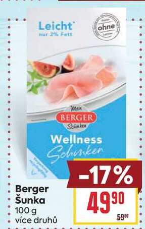 Berger Šunka 100 g 