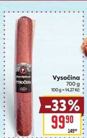 Vysočina 700 g
