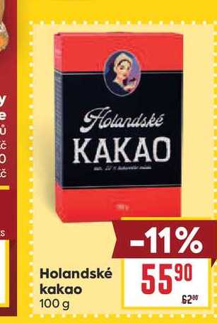 Holandské kakao 100 g