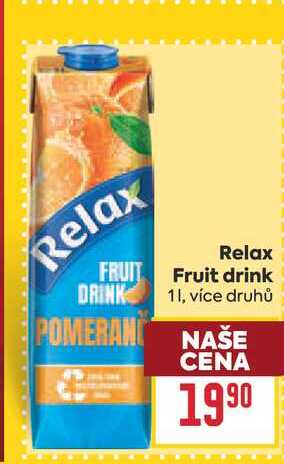 Relax Fruit drink 1l