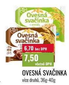 OVESNÁ SVAČINKA 36g-40g 