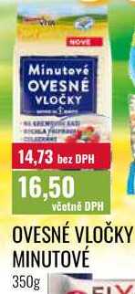 OVESNÉ VLOČKY MINUTOVÉ 350g 