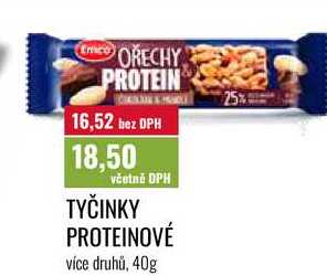 TYČINKY PROTEINOVÉ 40g