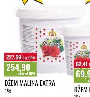 DŽEM MALINA EXTRA 4Kg 