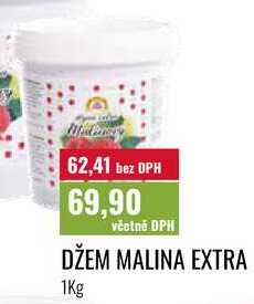 DŽEM MALINA EXTRA 1Kg 