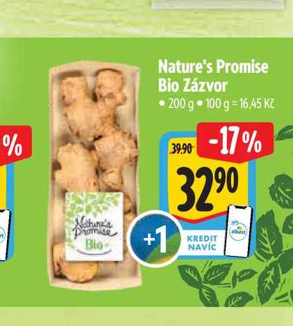  Nature's Promise Bio Zázvor  200 g