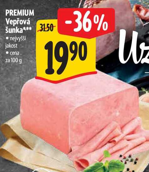 PREMIUM Vepřová šunka 100 g