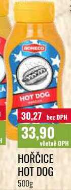 HOŘČICE HOT DOG 500g 