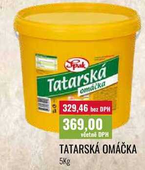 TATARSKÁ OMÁČKA 5Kg 