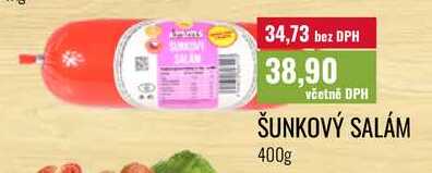 ŠUNKOVÝ SALÁM 400g