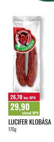 LUCIFER KLOBÁSA 170g