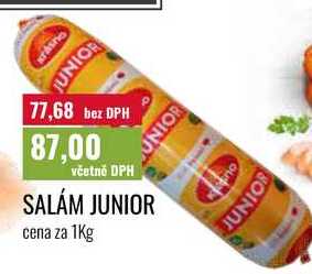 SALÁM JUNIOR cena za 1Kg 