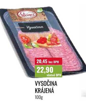 VYSOČINA KRÁJENÁ 100g 