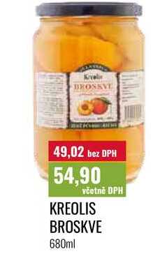 KREOLIS BROSKVE 680ml 