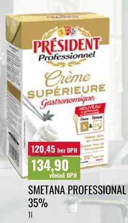 SMETANA PROFESSIONAL 35% 1l
