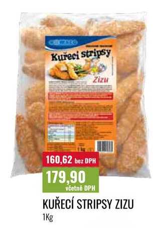 KUŘECÍ STRIPSY ZIZU 1Kg 
