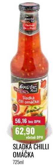 SLADKÁ CHILLI OMÁČKA 725ml 