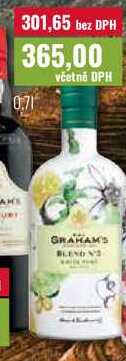 GRAHAM'S BLENDS 5 0,7l