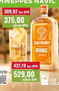 Jägermeister Orange 0,7l, 1l