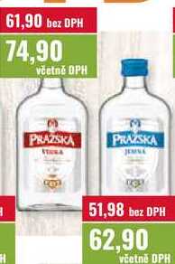 PRAŽSKÁ VODKA 0,2l