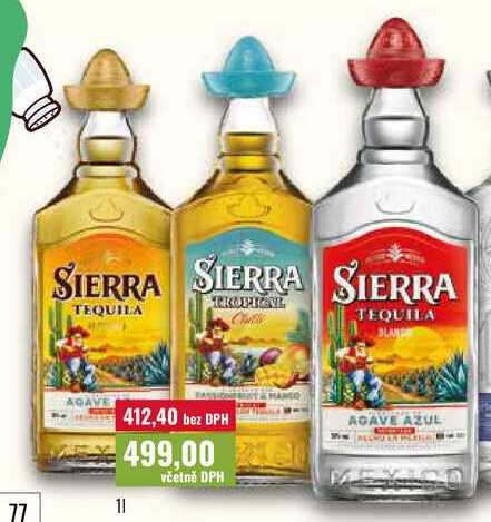 SIERRA TEQUILA 1l