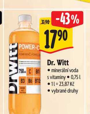  Dr. Witt 0,75 l
