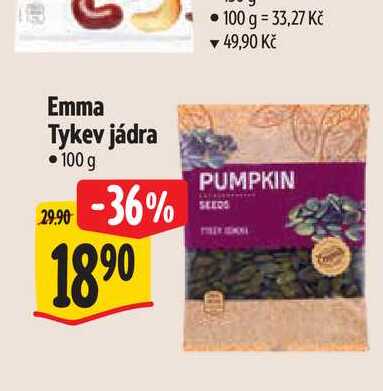  Emma Tykev jádra 100 g 