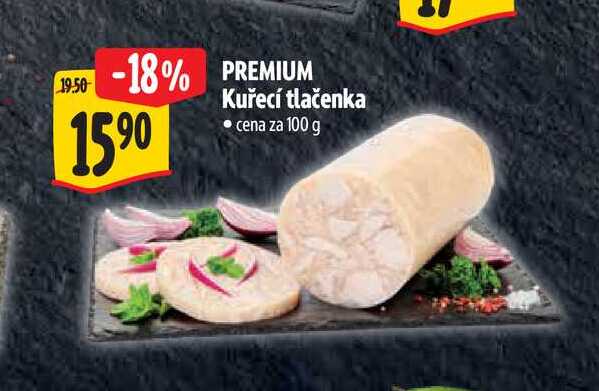 PREMIUM Kuřecí tlačenka 100 g