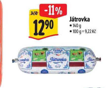 Játrovka 140 g