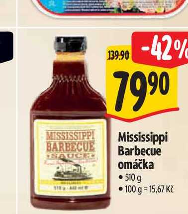  Mississippi Barbecue omáčka 510 g 