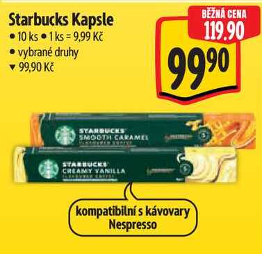 Starbucks Kapsle, 10 ks 