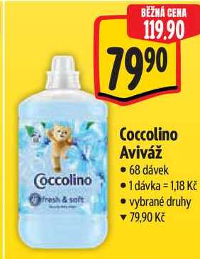 Coccolino Aviváž, 68 dávek 