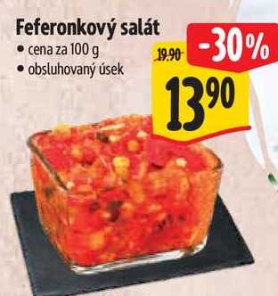 Feferonkový salát, cena za 100 g