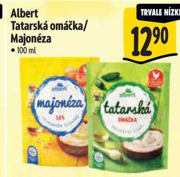 Albert Tatarská omáčka/Majonéza, 100 ml
