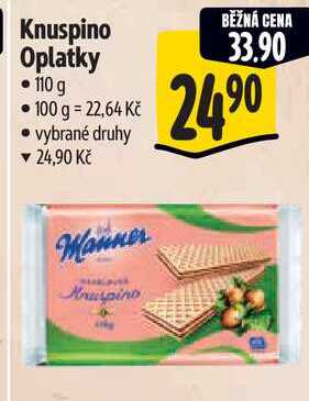Knuspino Oplatky, 110 g