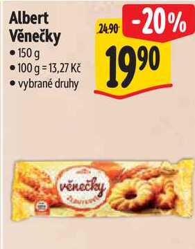 Albert Věnečky, 150 g