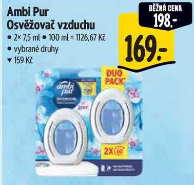 Ambi Pur Osvěžovač vzduchu, 2x 7,5 ml