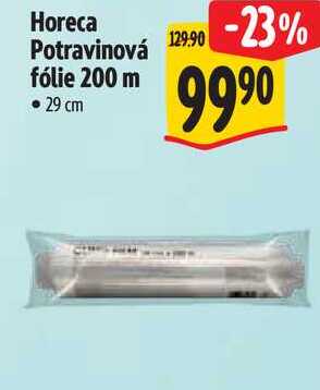 Horeca Potravinová fólie 200 m