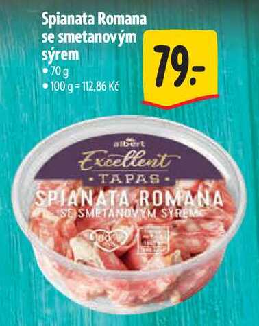 Spianata Romana se smetanovým sýrem, 70 g